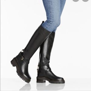 La Canadienne black Bellevue leather boots